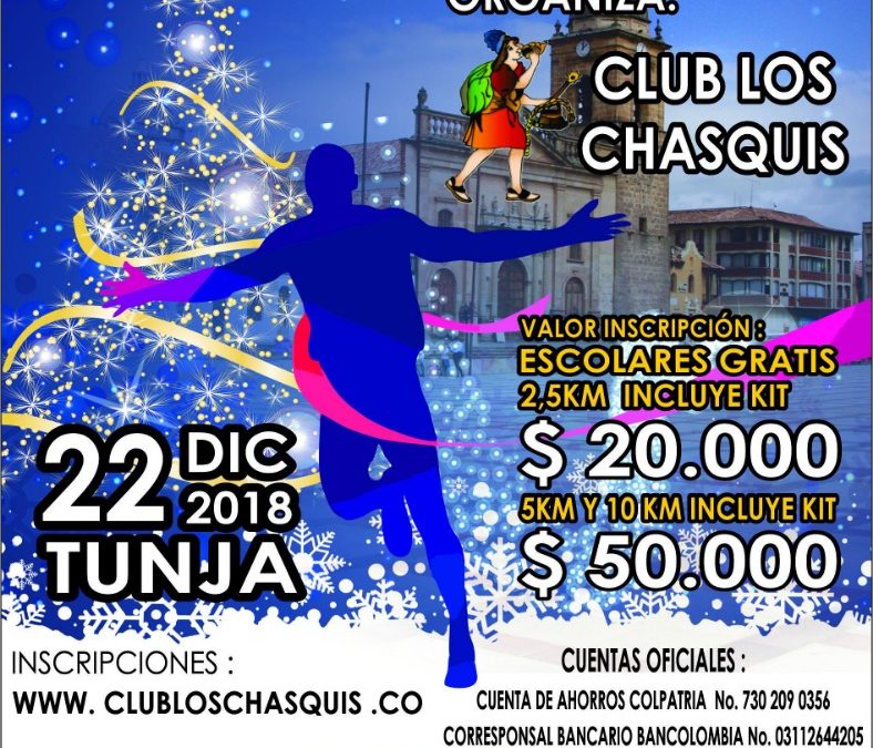 CARRERA ATLETICA AGUINALDO BOYACENSE 2018